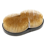 Max Big Ikebana Kenzan Flower Frog Brass