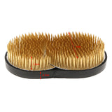 Max Big Ikebana Kenzan Flower Frog Brass