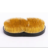 Max Big Ikebana Kenzan Flower Frog Brass