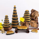 Max Big Ikebana Kenzan Flower Frog Brass