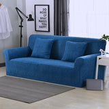 Max Stretch All-inclusive Sofa Loveseat Slipcover Blue - 3 Seater