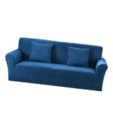 Max Stretch All-inclusive Sofa Loveseat Slipcover Blue - 3 Seater