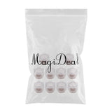 10 Pieces Clear Chair Leg Floor Protectors Furniture Pads Round Leg 40-47mm