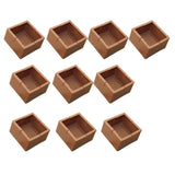 Max 10 Pieces Table Chair Leg Floor Protectors Square 42-48mm - Aladdin Shoppers