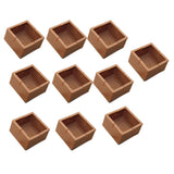 Max 10 Pieces Table Chair Leg Floor Protectors Square 42-48mm - Aladdin Shoppers