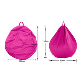 Max Beanbag Covers for Stuffed Animals 90*110cm Adult Size Pink - Aladdin Shoppers