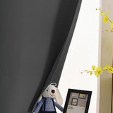 Max 2 Panel Self Adhesive Window Blackout Curtains Drapes Dark Gray 1.3x2.2m
