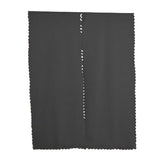 Max 2 Panel Self Adhesive Window Blackout Curtains Drapes Dark Gray 1.3x2.2m