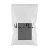 Max 2 Panel Self Adhesive Window Blackout Curtains Drapes Black 1.3x2.2m