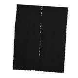 Max 2 Panel Self Adhesive Window Blackout Curtains Drapes Black 1.3x2.2m