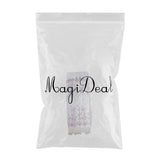 Max Offset Printed Voile Slot Top Panel Tulle Window Blinds Purple-100x200cm
