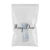 Max Offset Printed Voile Slot Top Panel Tulle Window Blinds Blue-100x270cm