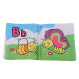 Maxbell  Educational Kids Baby Cloth Book Developmental Boy Girl Toys Letters