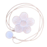 Max 1 Piece Flower Shape Magnetic Curtain Tie Back Apricot - Aladdin Shoppers