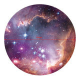 Elastic Edged Waterproof Backed Fitted Table Cover Cloth Starry Sky A 1.2m