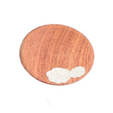 Max Wooden Tea Cup Coaster Coffee Drinks Placemat Tea Set Accessories Natural - Aladdin Shoppers