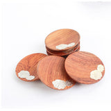 Max Wooden Tea Cup Coaster Coffee Drinks Placemat Tea Set Accessories Natural - Aladdin Shoppers