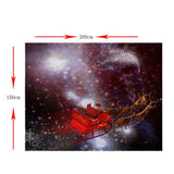 Max Digital Printing Flannel Blanket Bed Sofa Throw Sleigh_2 150x200cm - Aladdin Shoppers