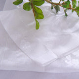 Max Embroidered Lace Window Voile Sheer Curtain Valance Tiers White 137x61cm - Aladdin Shoppers