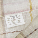 Max Rod Pocket Checked Linen Window Voile Curtain Valance Tier Red 74x60cm - Aladdin Shoppers