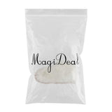 Max Heart Shape Shaggy Faux Sheepskin Area Rug Floor Carpet Mat White