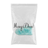Max Heart Shape Shaggy Faux Sheepskin Area Rug Floor Carpet Mat Light Blue