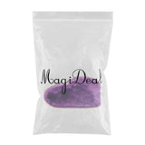 Max Heart Shape Shaggy Faux Sheepskin Area Rug Floor Carpet Mat Purple