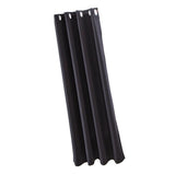 Max Solid Color Blackout Window Curtains Panels for Bedroom Black 42x84inch