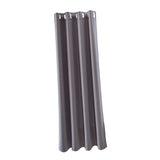 Max Solid Color Blackout Window Curtains Panels for Bedroom Dark Gray 42x84inch