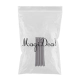 Max Solid Color Blackout Window Curtains Panels for Bedroom Dark Gray 42x84inch