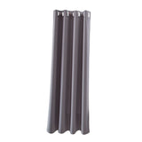 Max Solid Color Blackout Window Curtains Panels for Bedroom Dark Gray 42x84inch
