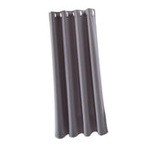 Max Solid Color Blackout Window Curtains Panels for Bedroom Dark Gray 52x45inch