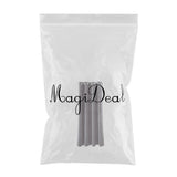Max Solid Color Blackout Window Curtains Panels for Bedroom Dark Gray 52x45inch