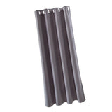 Max Solid Color Blackout Window Curtains Panels for Bedroom Dark Gray 52x45inch