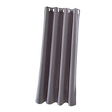 Max Solid Color Blackout Window Curtains Panels for Bedroom Dark Gray 52x45inch