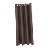 Max Solid Color Blackout Window Curtains Panels for Bedroom Coffee 42x63inch