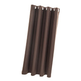 Max Solid Color Blackout Window Curtains Panels for Bedroom Coffee 42x63inch