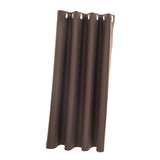 Max Solid Color Blackout Window Curtains Panels for Bedroom Coffee 42x63inch