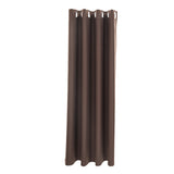 Max Solid Color Blackout Window Curtains Panels for Bedroom Coffee 42x84inch