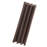 Max Solid Color Blackout Window Curtains Panels for Bedroom Coffee 42x84inch