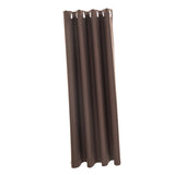 Max Solid Color Blackout Window Curtains Panels for Bedroom Coffee 42x84inch