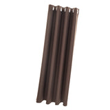 Max Solid Color Blackout Window Curtains Panels for Bedroom Coffee 42x84inch