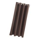 Max Solid Color Blackout Window Curtains Panels for Bedroom Coffee 52x63inch