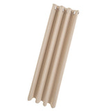 Max Solid Color Blackout Window Curtains Panels for Bedroom Beige 42x84inch