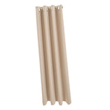 Max Solid Color Blackout Window Curtains Panels for Bedroom Beige 42x84inch