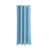 Max Solid Color Blackout Window Curtains Panels for Bedroom Blue 42x63inch