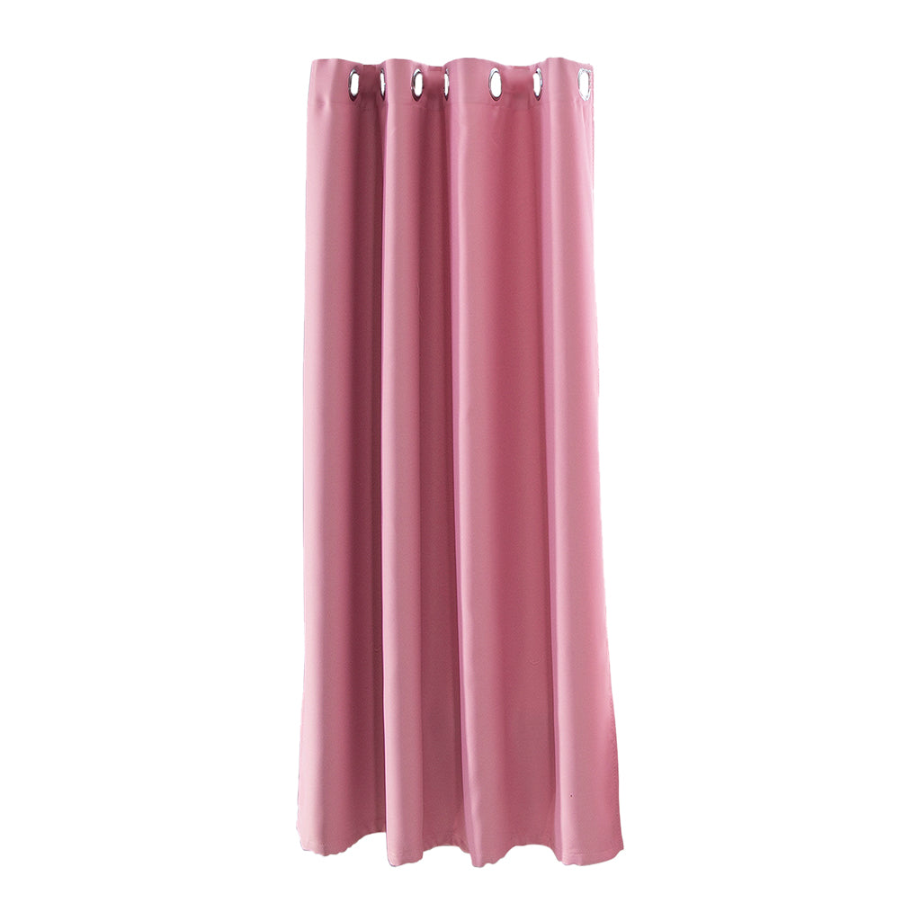 Max Solid Color Blackout Window Curtains Panels for Bedroom Pink 42x63inch