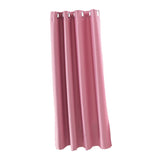 Max Solid Color Blackout Window Curtains Panels for Bedroom Pink 42x63inch