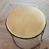 Max Non Slip Round Chair Cover Seat Pads with Buckle Beige - 30cm (12 inch)