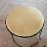 Max Non Slip Round Chair Cover Seat Pads with Buckle Beige - 40cm (16 inch)